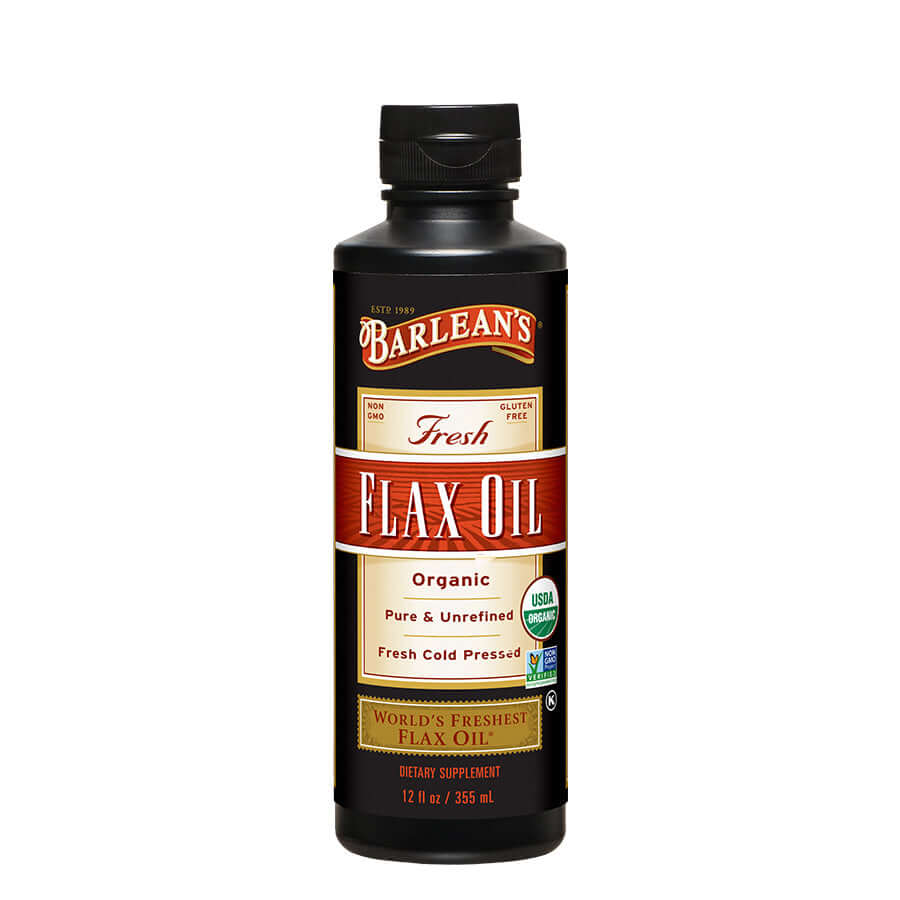 BARLEAN'S FLAX OIL 12OZ