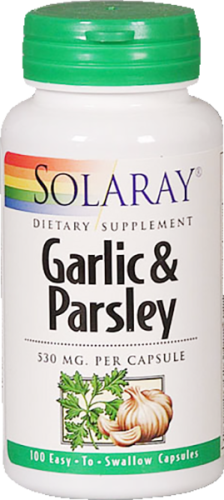 SOLARAY GARLIC & PARSLEY 530 MG 100 VEG CAPSULES
