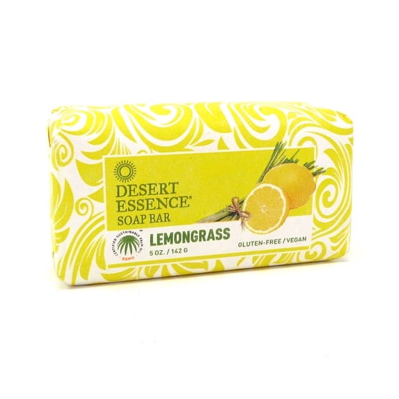 DESERT ESSENCE LEMONGRASS SOAP BAR 5OZ