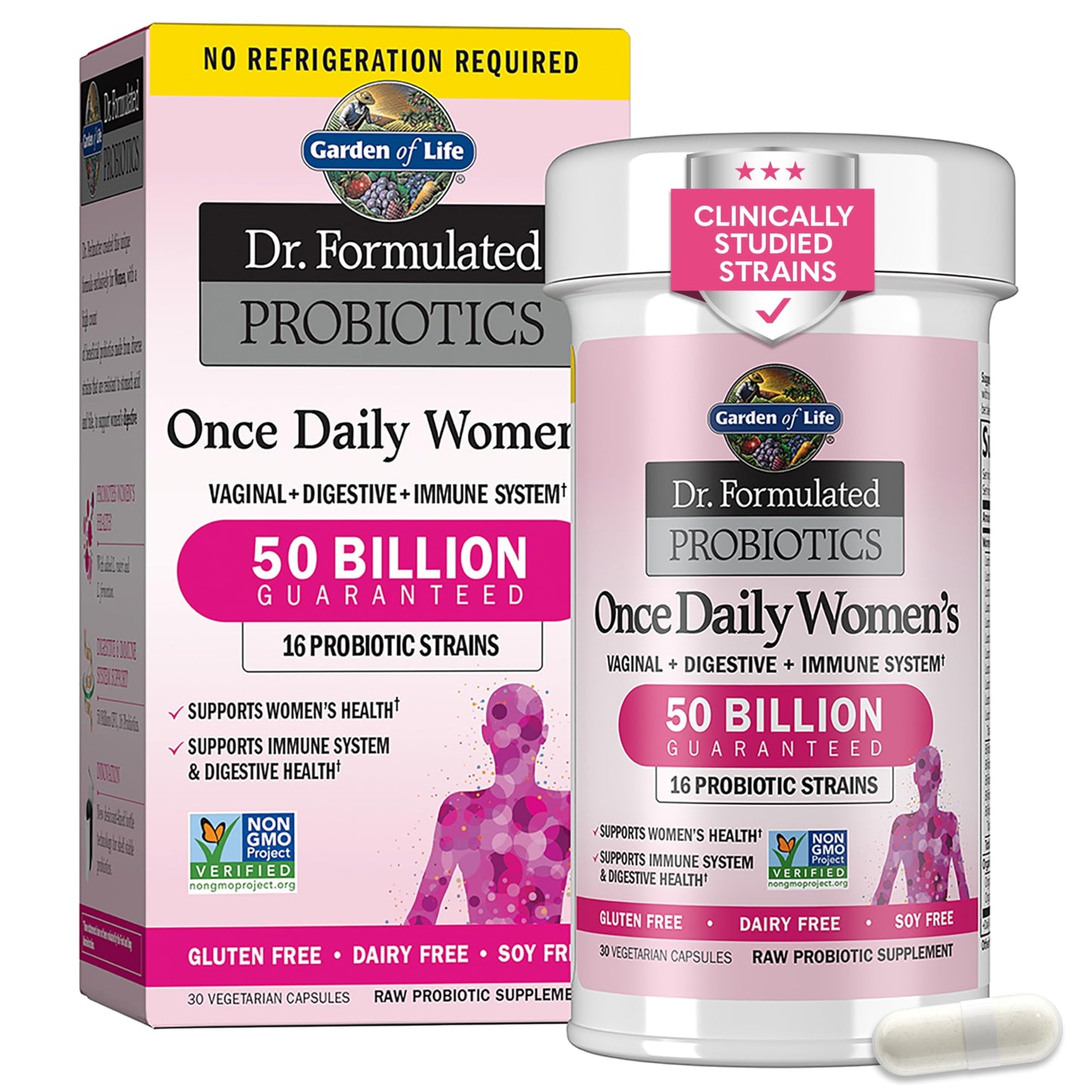 GARDEN OF LIFE DR. FORMULATED PROBIOTIC ONE DAILY WOMEN 30CT