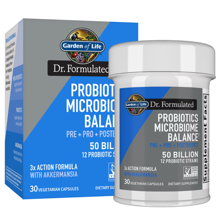 GARDEN OF LIFE DR. FORMULATED PROBI MICROBIOME BALANCE 30CT