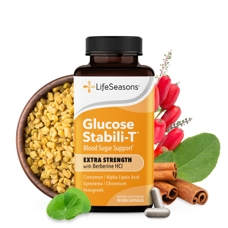 LIFE SEASONS GLUCOSE STABIL XTRA 90 VEG CAPSULES