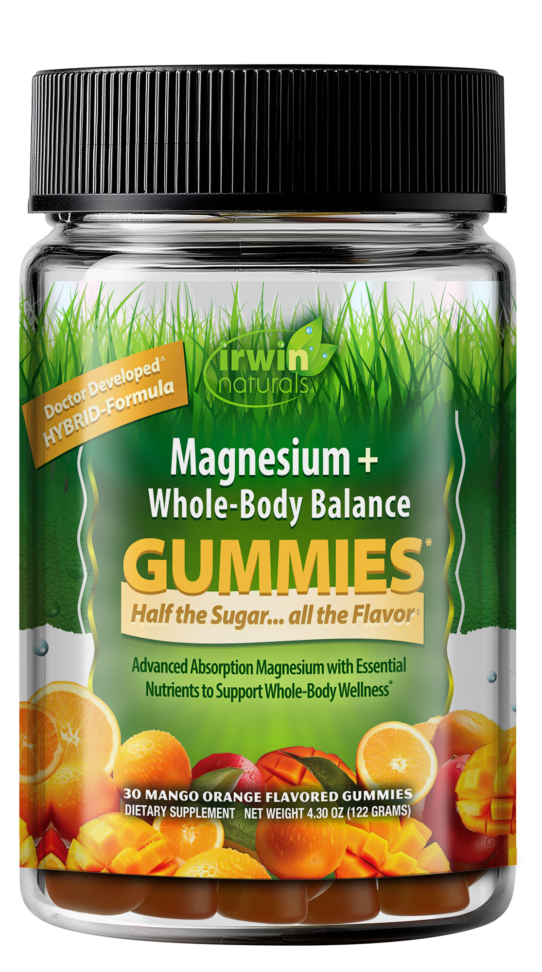 IRWIN NATURALS MAGNESIUM 30 GUMMIES