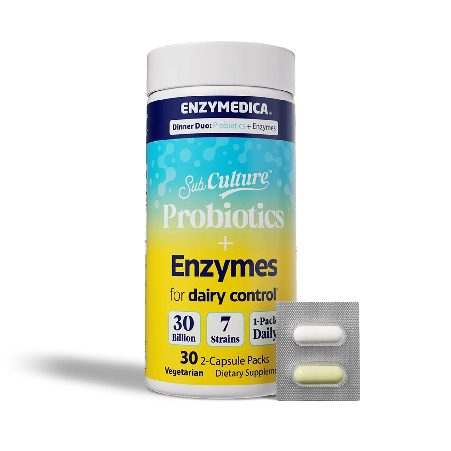 ENZYMEDICA SUB CULTURE DAIRY CONTROL 30 PKS