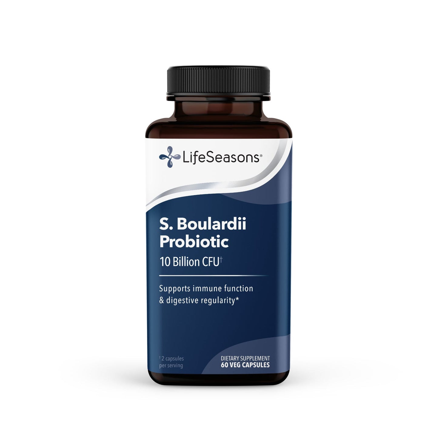 LIFE SEASONS S BOULARDII PROBIOTIC 10BIL CFU 60 VEG CAPSULE