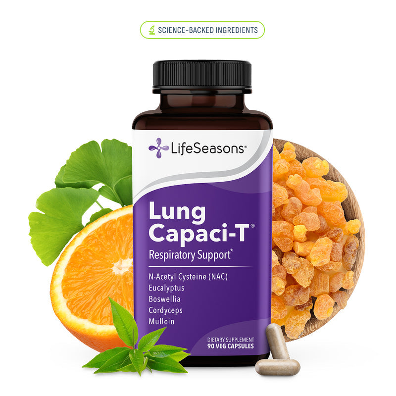 LIFE SEASONS LUNG CAPACI-T 90 VEG CAPSULES