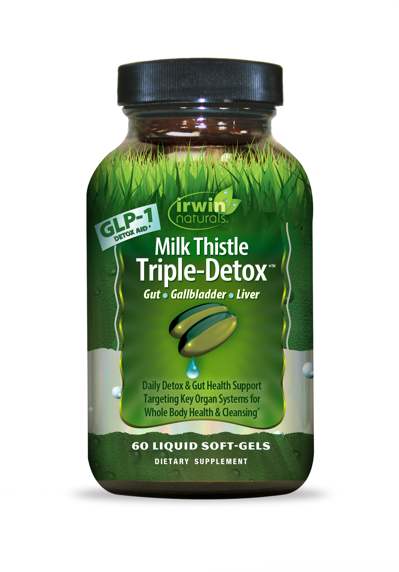IRWIN NATURALS MILK THISTLE TRIPLE DETOX 60 SOFTGELS