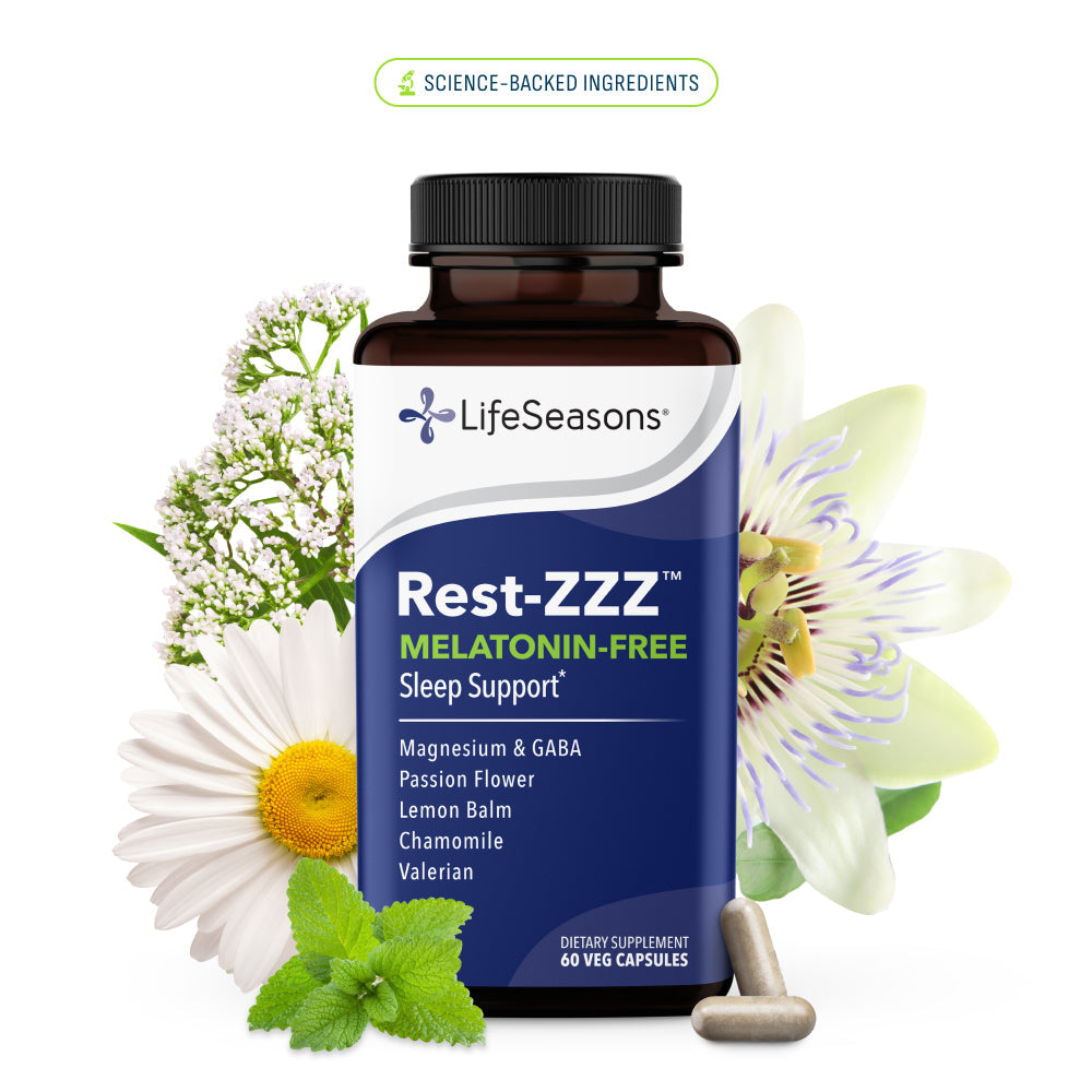 LIFE SEASONS REST-ZZZ MELATON-FREE 60 VCAPS
