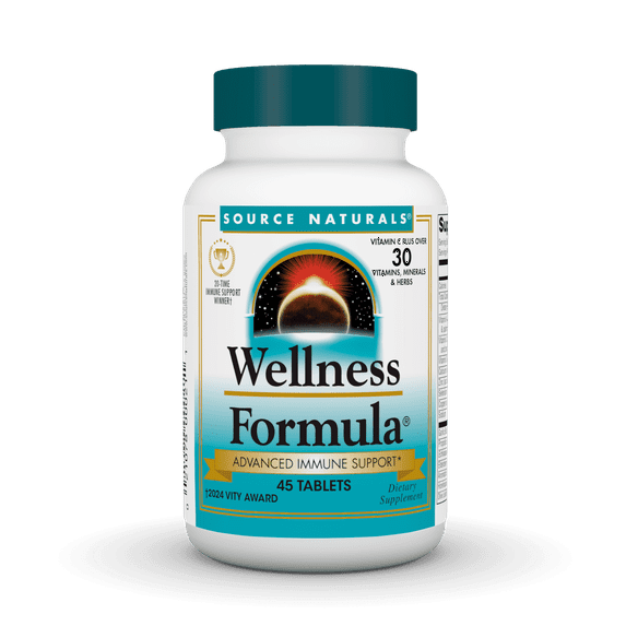 Source Naturals Wellness Formula 45 Tablets