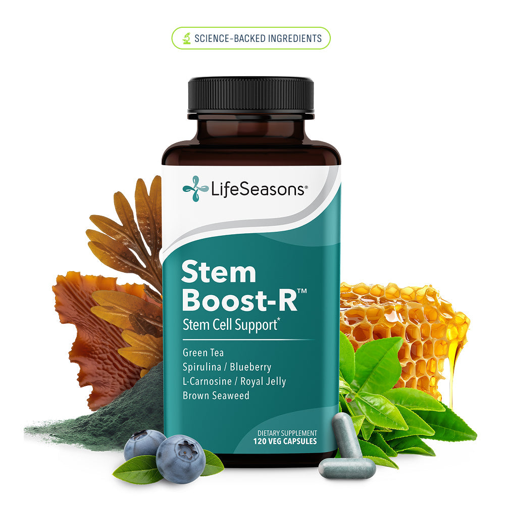 LIFE SEASONS STEM BOOST-R 120 VEG CAPSULES