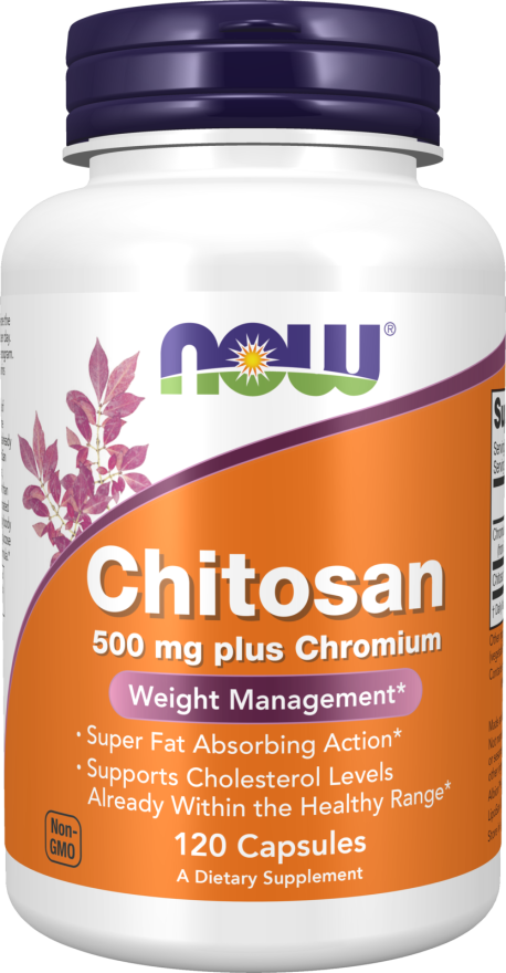 NOW CHITOSAN 500 MG PLUS CHROMIUM