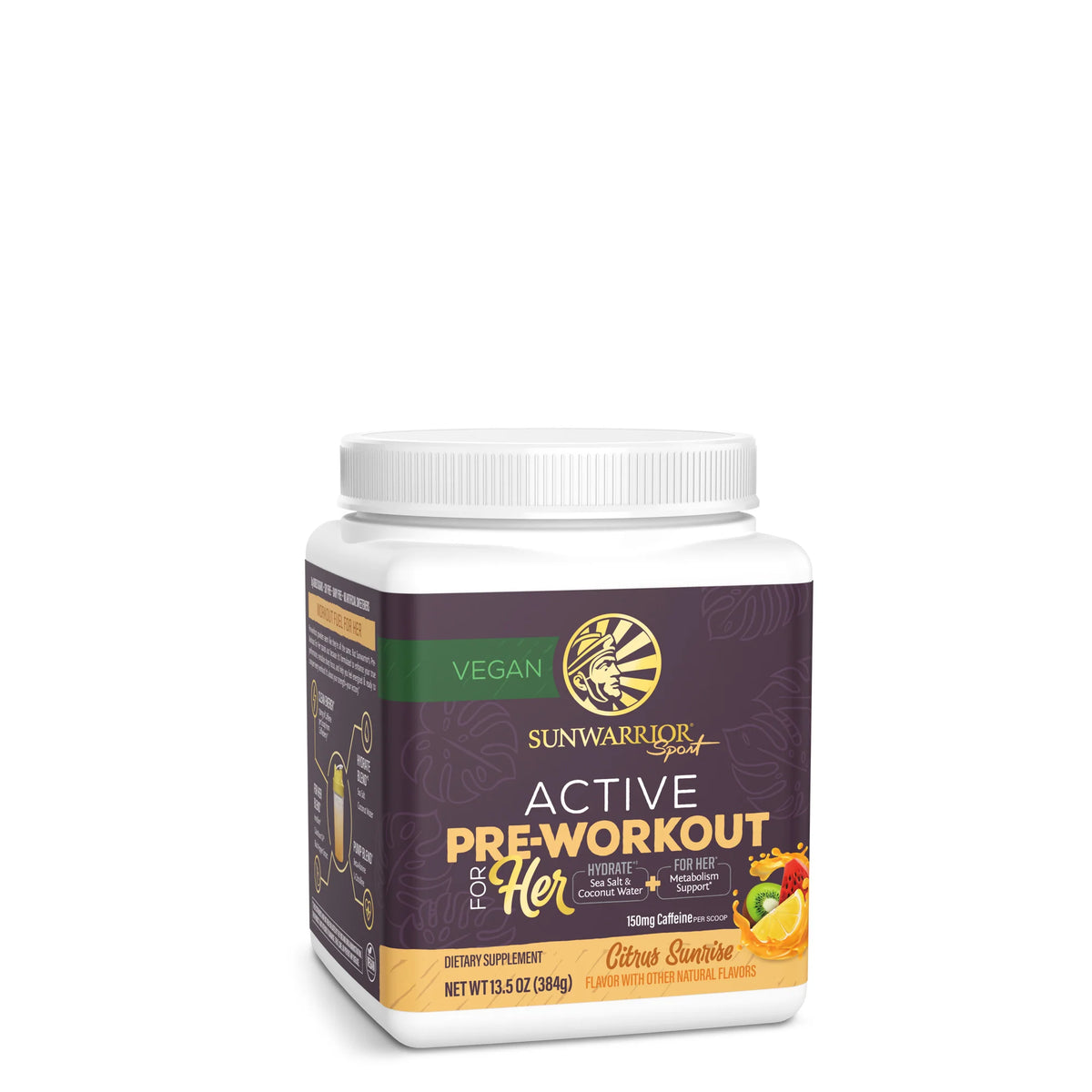 SUNWARRIOR CITRUS SUNSHINE PREWORKOUT