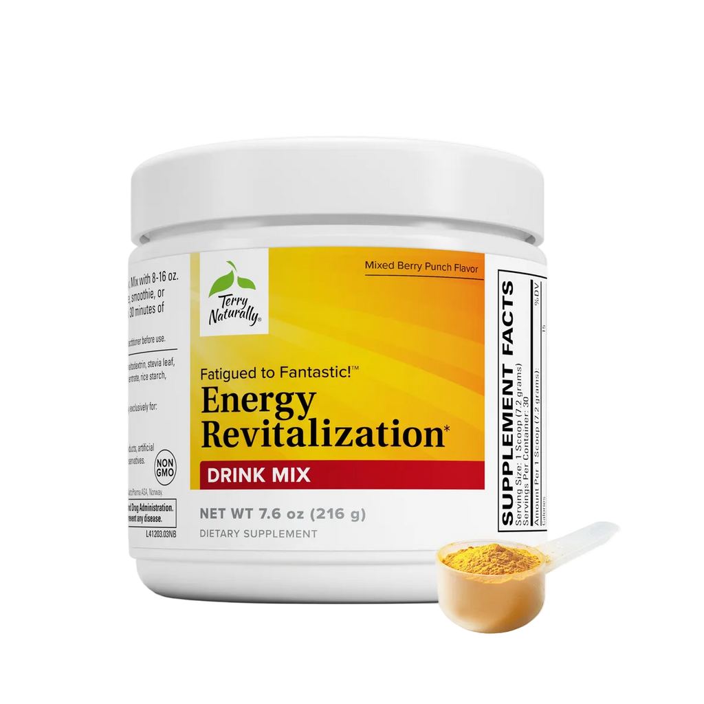 Terry Naturally Energy Drink Mix Berry Powder