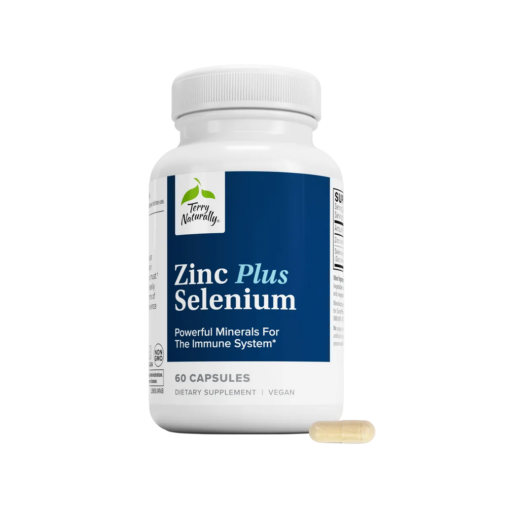 Terry Naturally Zinc Plus Selenium 60 Capsules