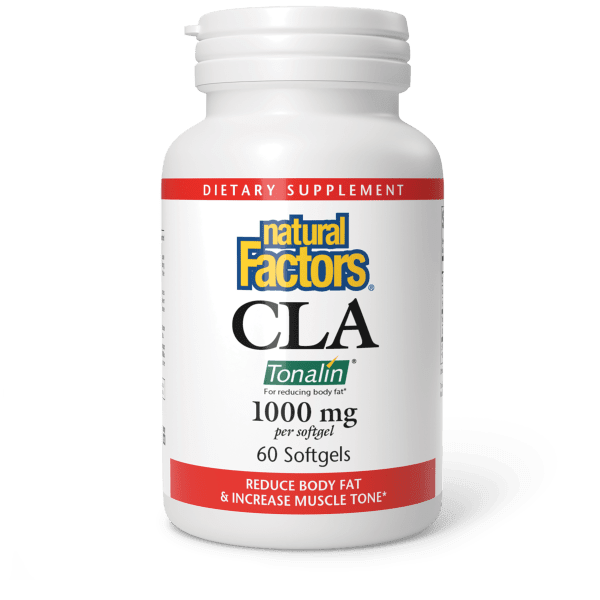 NATURAL FACTORS TONALIN CLA 1000MG 60SOFTGELS