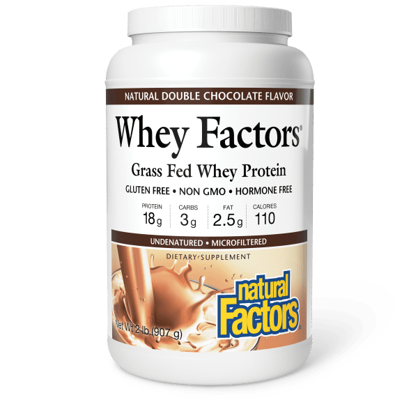NATURAL FACTORS WHEY FACTORS CHOCO 2 LB