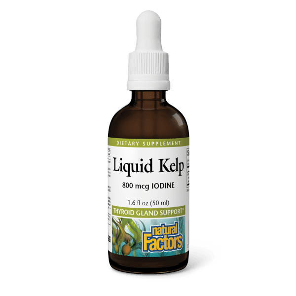 NATURAL FACTORS KELP LIQUID 50ML