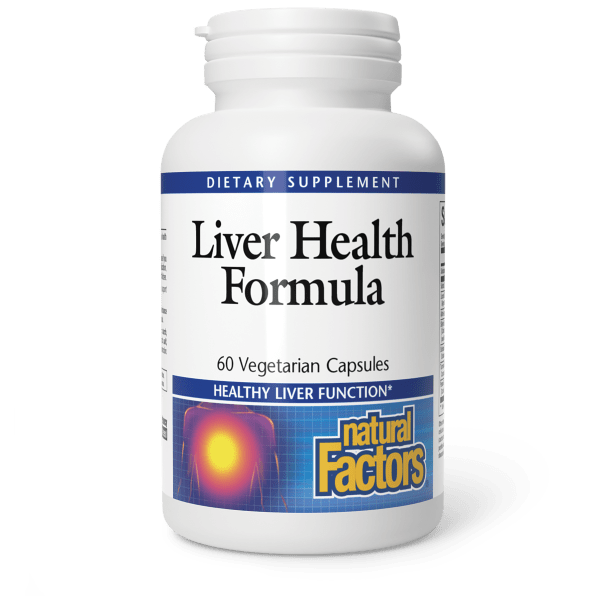 NATURAL FACTORS LIVER HEALTH FORM 60 VEG CAPSULES