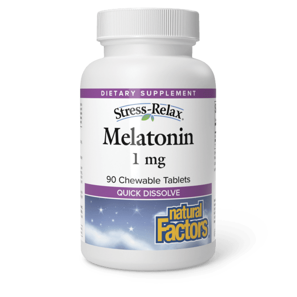 NATURAL FACTORS MELATONIN 1MG 90 CAPSULE