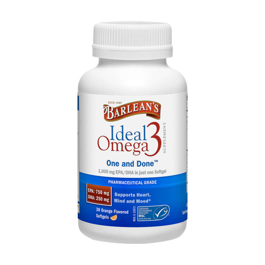 BARLEAN'S IDEAL OMEGA 1000MG 30CT