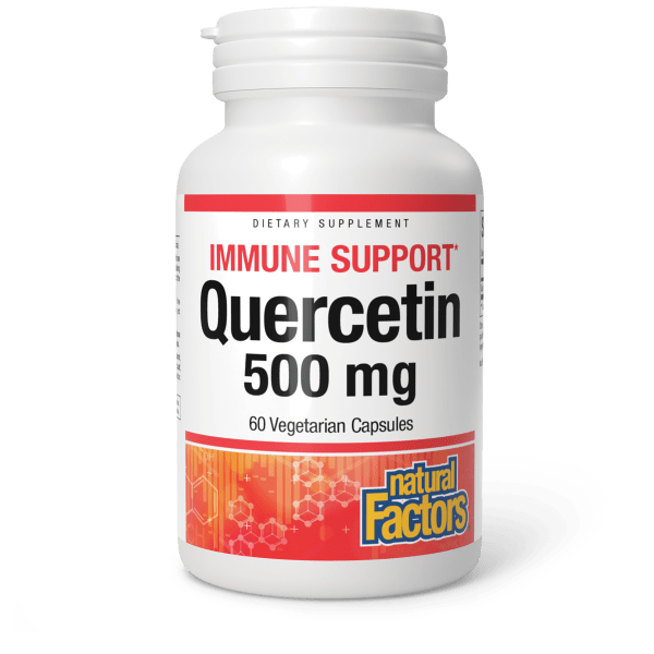 NATURAL FACTORS IMMUNE SUPPORT QUERCETIN 500 MG 60 VCAPS