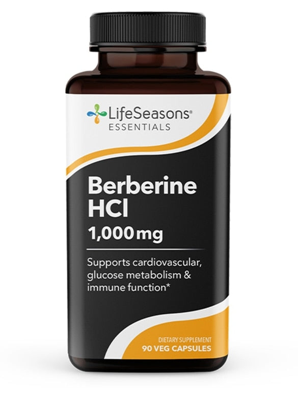 LIFE SEASONS BERBERINE HCI 1000MG