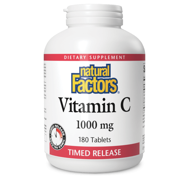 NATURAL FACTORS VITAMIN C 1000 180 CAPSULES