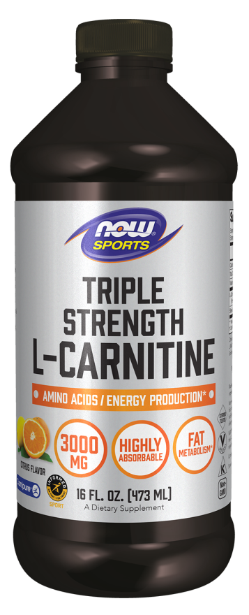 NOW L-CARNITINE, TRIPLE STRENGTH