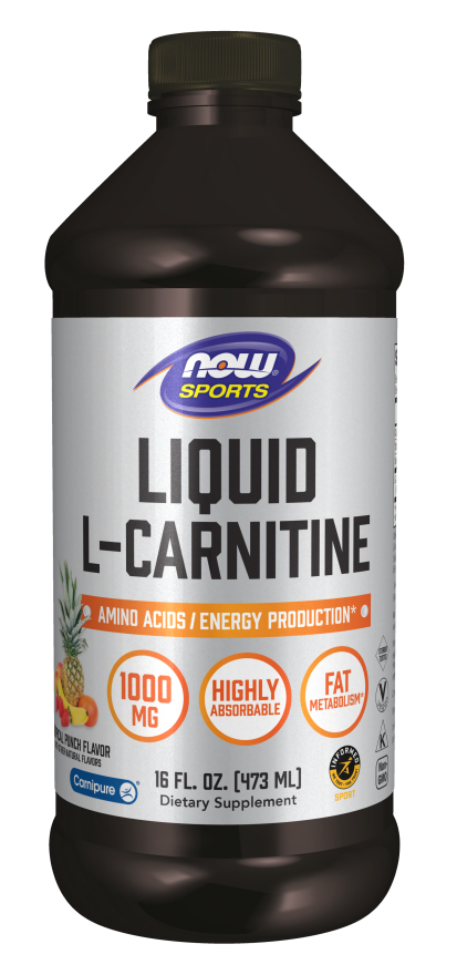 NOW L-CARNITINE 1000 MG, TROPICAL PUNCH