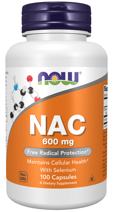NOW NAC 600 MG 100 CAP
