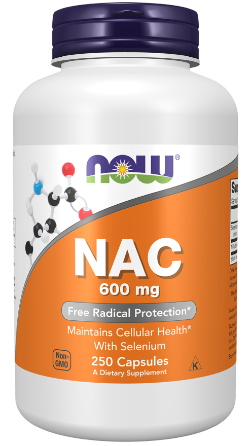 NOW NAC 600 MG 250 CAP