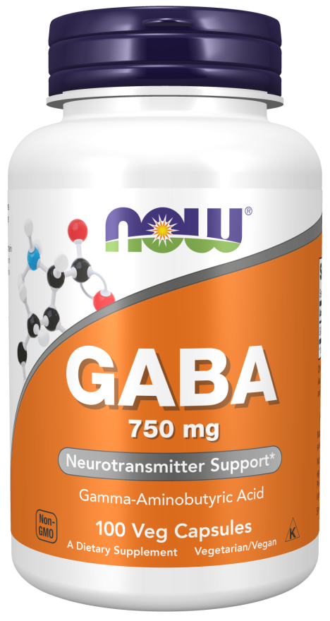 NOW GABA 750 MG