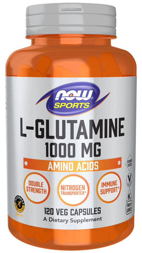 NOW L-GLUTAMINE, DOUBLE STRENGTH 1000 MG