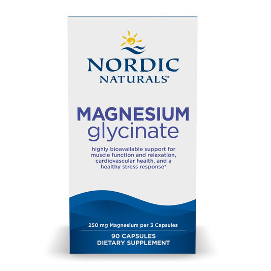 NORDIC NATURALS MAGNESIUM GLYCINATE 90CT