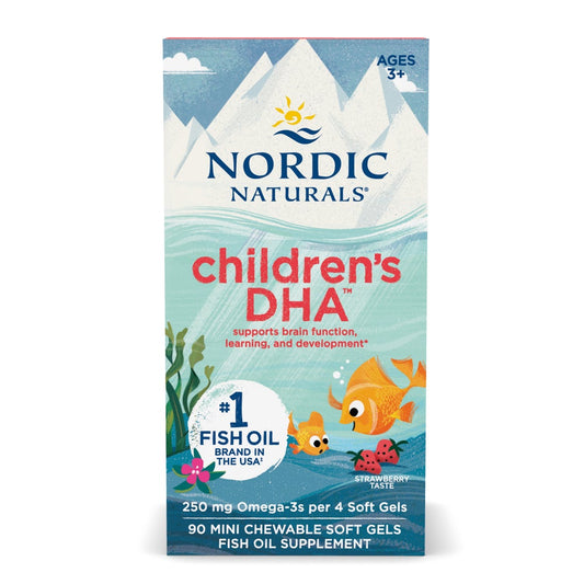 NORDIC NATURALS CHILDREN'S DHA 90 CAPSULES