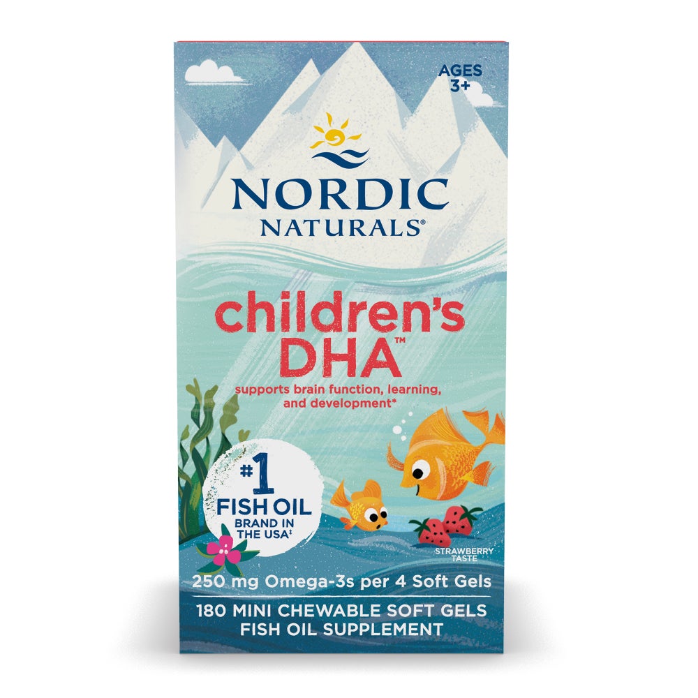 NORDIC NATURALS CHILDREN'S DHA 180 CAPSULES
