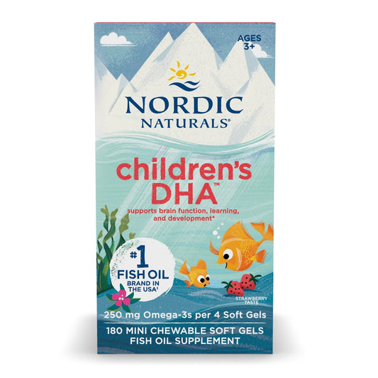NORDIC NATURALS CHILDREN'S DHA 180 CAPSULES