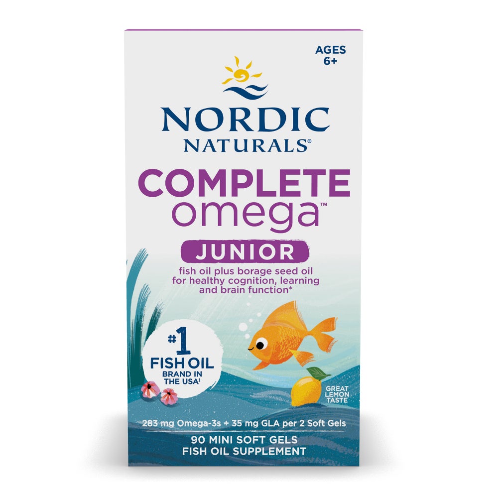 NORDIC NATURALS COMPLETE OMEGA 3-6-9 JR 90 MINISOFTGELS