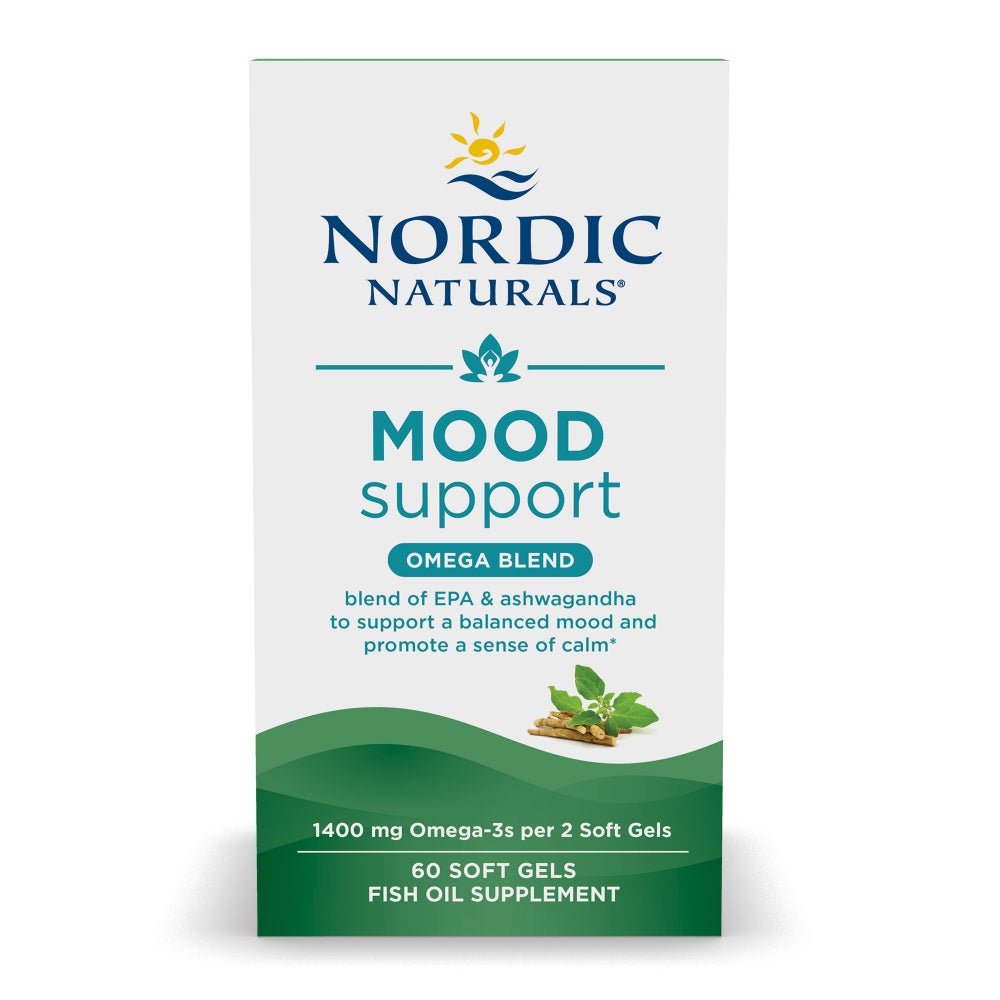 NORDIC NATURALS MOOD SUPPORT 60SOFTGELS