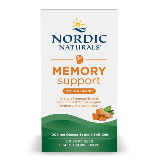 NORDIC NATURAL'S MEMORY SUPPORT 1000 MG 60 SOFT GELS