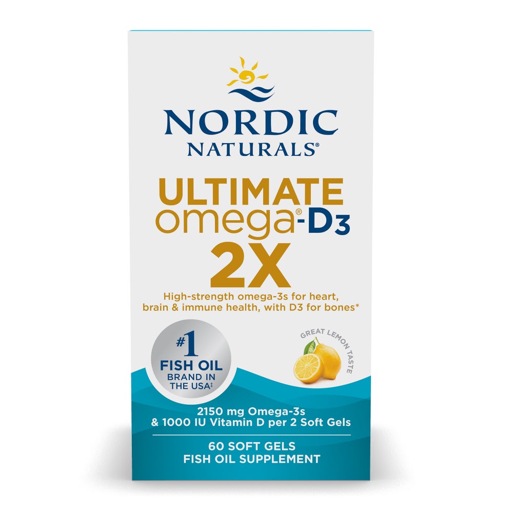 NORDIC NATURALS ULT OMEGA 2X W/D3