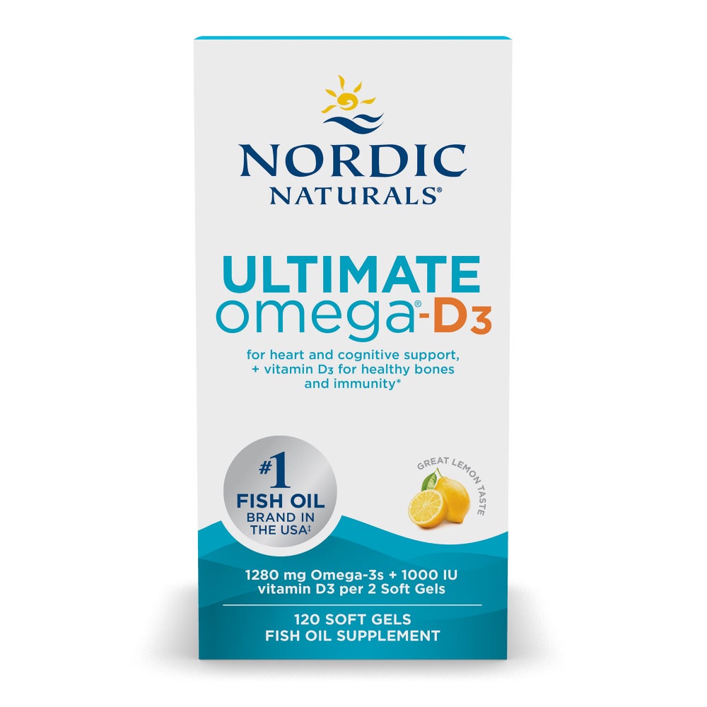NORDIC NATURALS ULT OMEGA D3 120