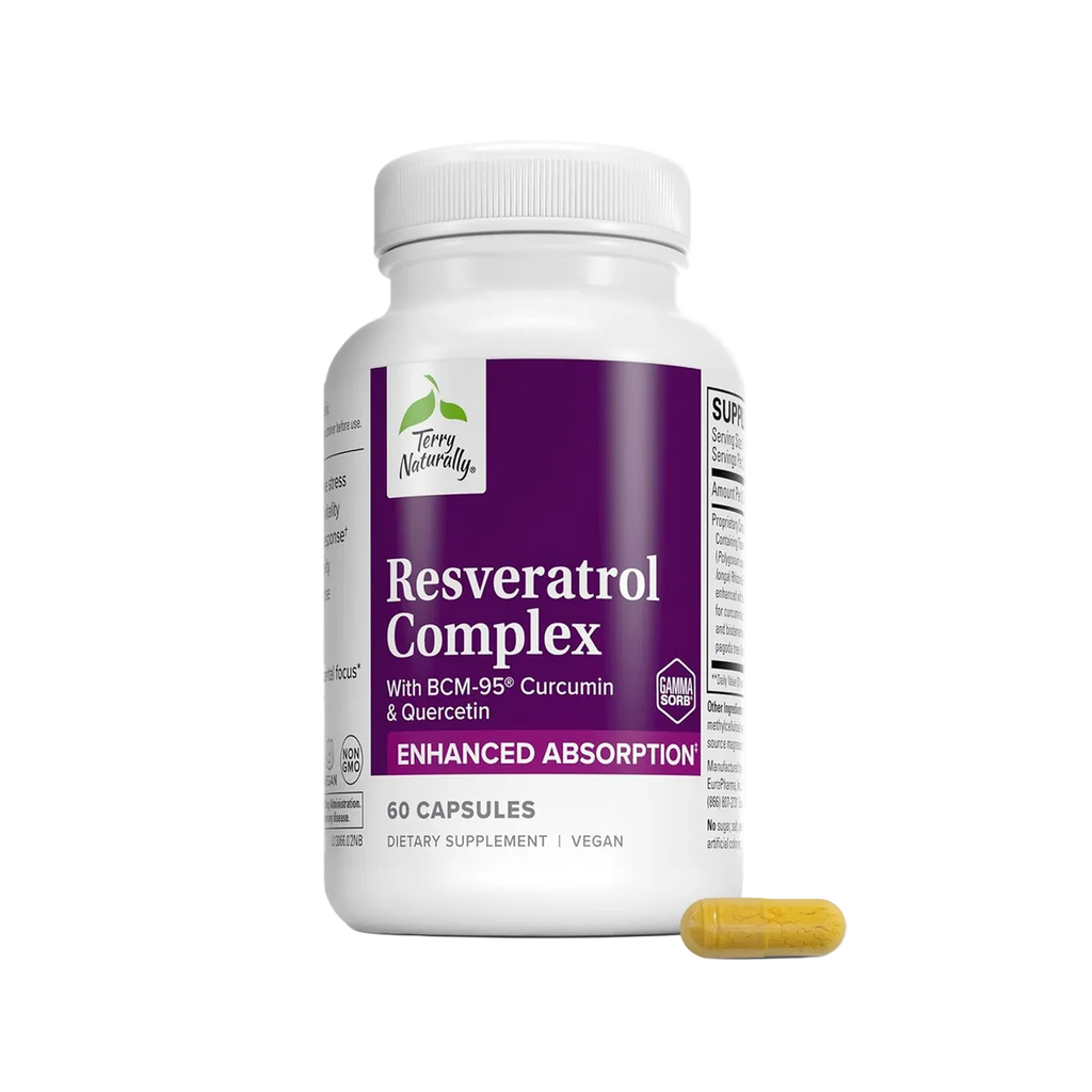 Terry Naturally Resveratrol Complex 60 Capsules