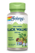 Solaray Cáscaras de Nuez Negra 500mg