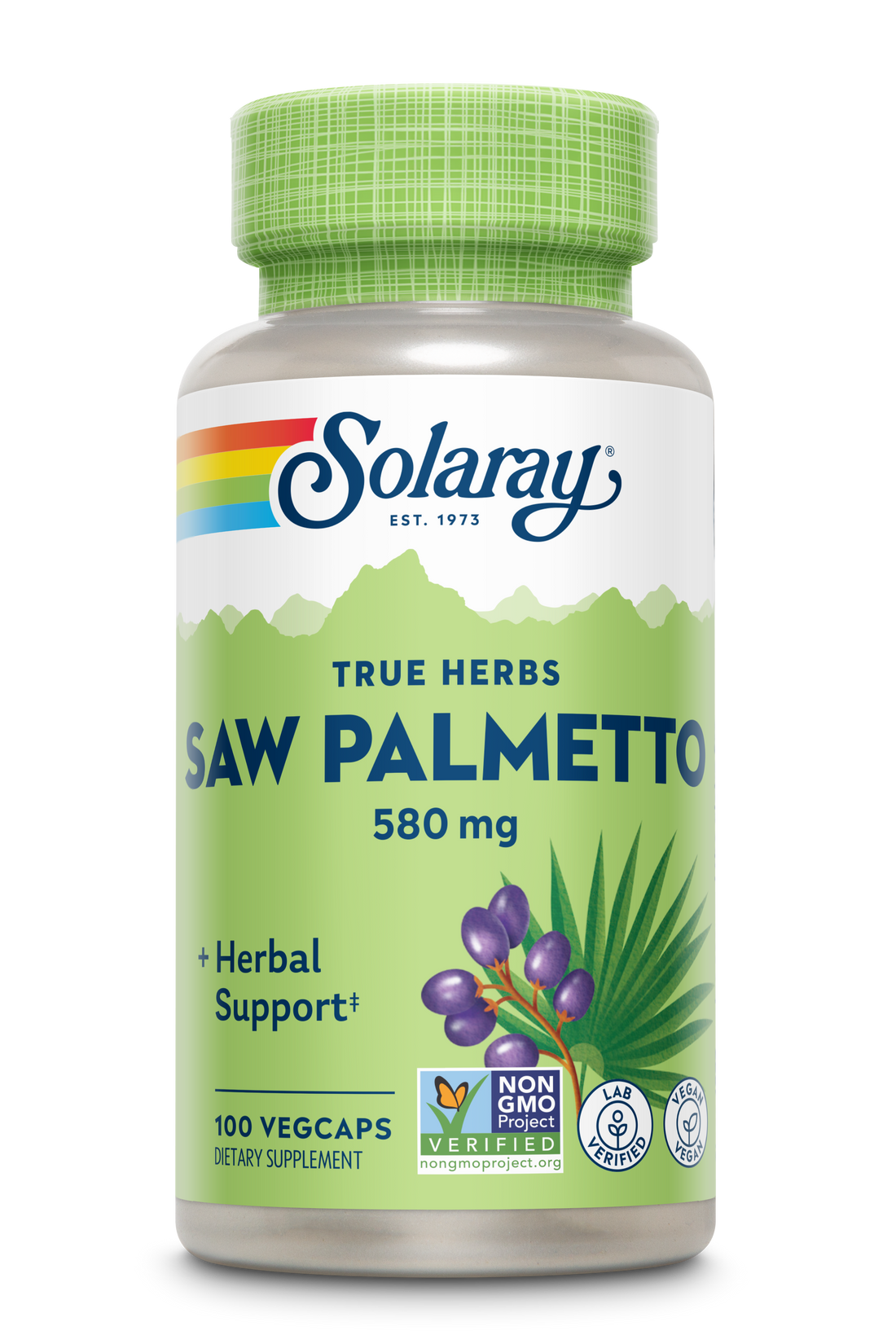 Solaray Saw Palmetto Berries 580mg