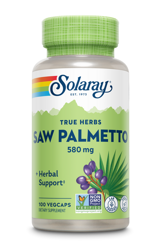 SOLARAY SAW PALMETTO 100 VEG CAPSULES