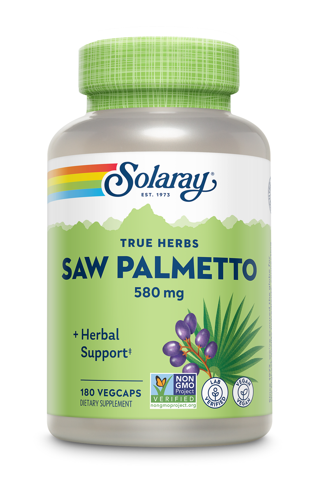 Solaray Saw Palmetto Berries 580mg