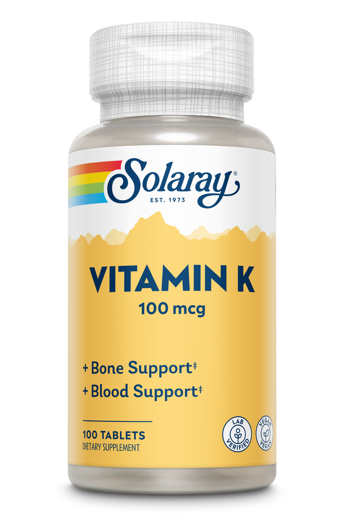 SOLARAY K1 100 MG 100 TABLETS
