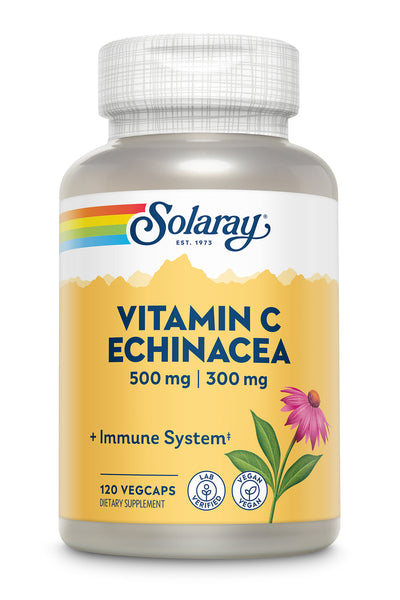 SOLARAY VITAMIN C W/ECHINACEA 120 VCAPS