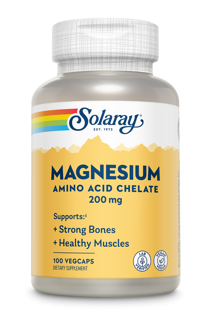 Solaray Magnesium Amino Acid Chelate 200mg